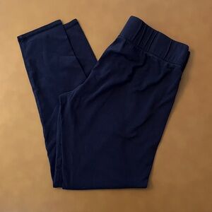 Navy Blue Cotton Mixit Joggers